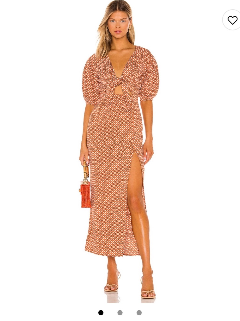 Revolve-House of Harlow-Vincenza Maxi Dress in Geo Tile Print